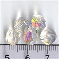 8mm Facettiert Crystal AB