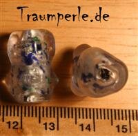 Glassperlen Dreieck Klar Bunt