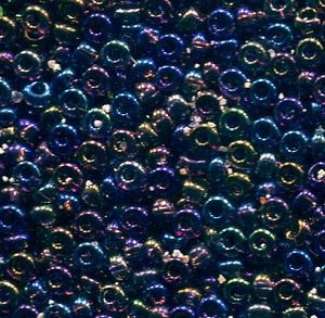 2,6mm Rocailles Lila Transparent Rainbow
