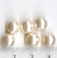 Swarovski, Creamrose, 12 mm