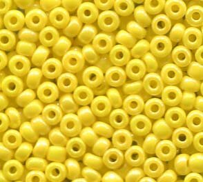 2,6mm Rocailles Perlglanz Gelb 83110