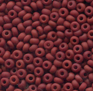 2,6mm Rocailles OPAQUE CHOCOLATE MATT 13600