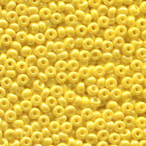 2,6mm Rocailles Gelb Perlglanz 88130