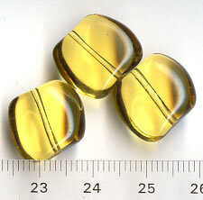 Glasperlen Topaz