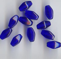 Glaperlen Blau