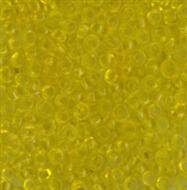 Rocailles Gelb transparent