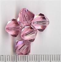 8mm Swarovski Light Rose