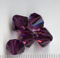 8mm Swarovski Amethyst