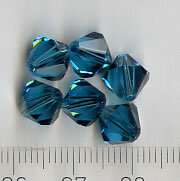 8mm Swarovski Indicolite