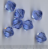 8mm Swarovski Light Sapphire