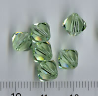 8mm Swarovski  Chrysolite
