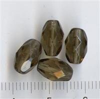 Facettiert Oval Black Diamond