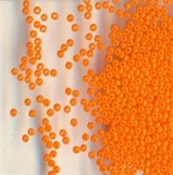 16/0 Rocailles Opak Orange