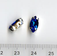 Capri Blue Crystalglas