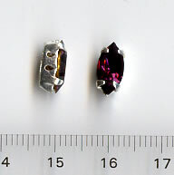 Amethyst Crystalglas