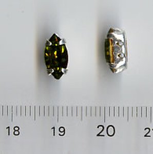 Olivine Crystalglas