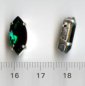 Emerald Crystalglas