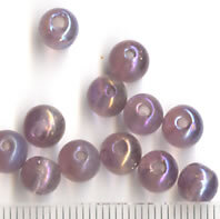 Glasperlen Rainbow Blau Violet