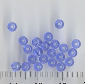 4mm Glasperlen Blau