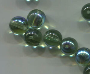 8mm Glasperlen Hellgrün AB