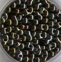 3,2 x 6,5 Farfalle Rocailles Rainbow Metallic 59115