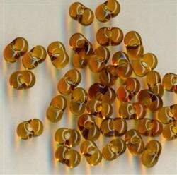3,2x 6,5 Farfalle Rocailles Braun Transparent