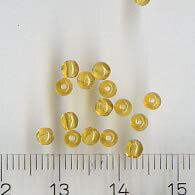 3mm Glasperlen Topaz