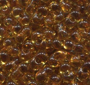 3,2x 6,5 Farfalle Rocailles Topaz Transparent