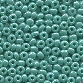 2,6mm Rocailles Türkisgrün Perlglanz 68130