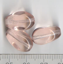 Glasperlen Rosa