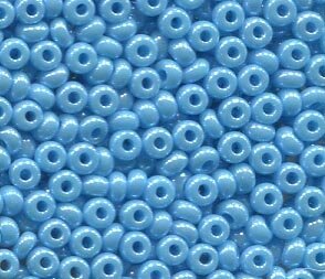 2,6mm Rocailles Hellblau Perlglanz 68020