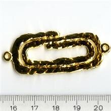 Metallelement goldfarben