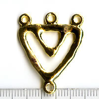 Metallelement goldfarben