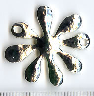 Metallelement silberfarben