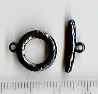 Metallelement schwarzfarben