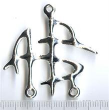 Metallelement silberfarben