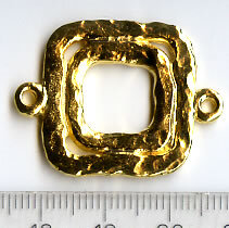 Metallelement goldfarben