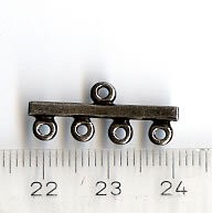 Metallelement schwarzfarben