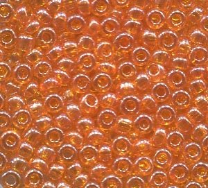 2,6mm Rocailles Orange Transparent Lsternd 96000