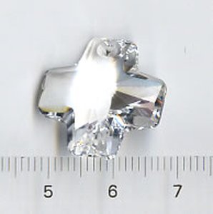 20mm Swarovski Crystal Kreuz