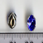 Swarovski Schiffchen Sapphire
