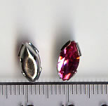 Swarovski Schiffchen Rose
