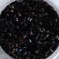 2mm Würfel Opak Schwarz