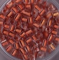 3,4mm Würfel Klar Apricot