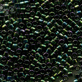 11/0 Delica Metallic Teal Iris 27