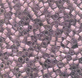 11/0 Delica Lined Pale Lavendel AB 80