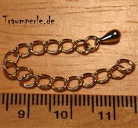 Verlängerungskette Goldfarben