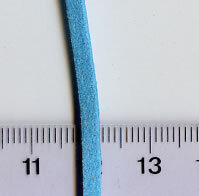 Suede Lace Türkis