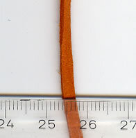 Suede Lace Orangebraun