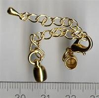 6mm Klebeverschluß Goldfarben